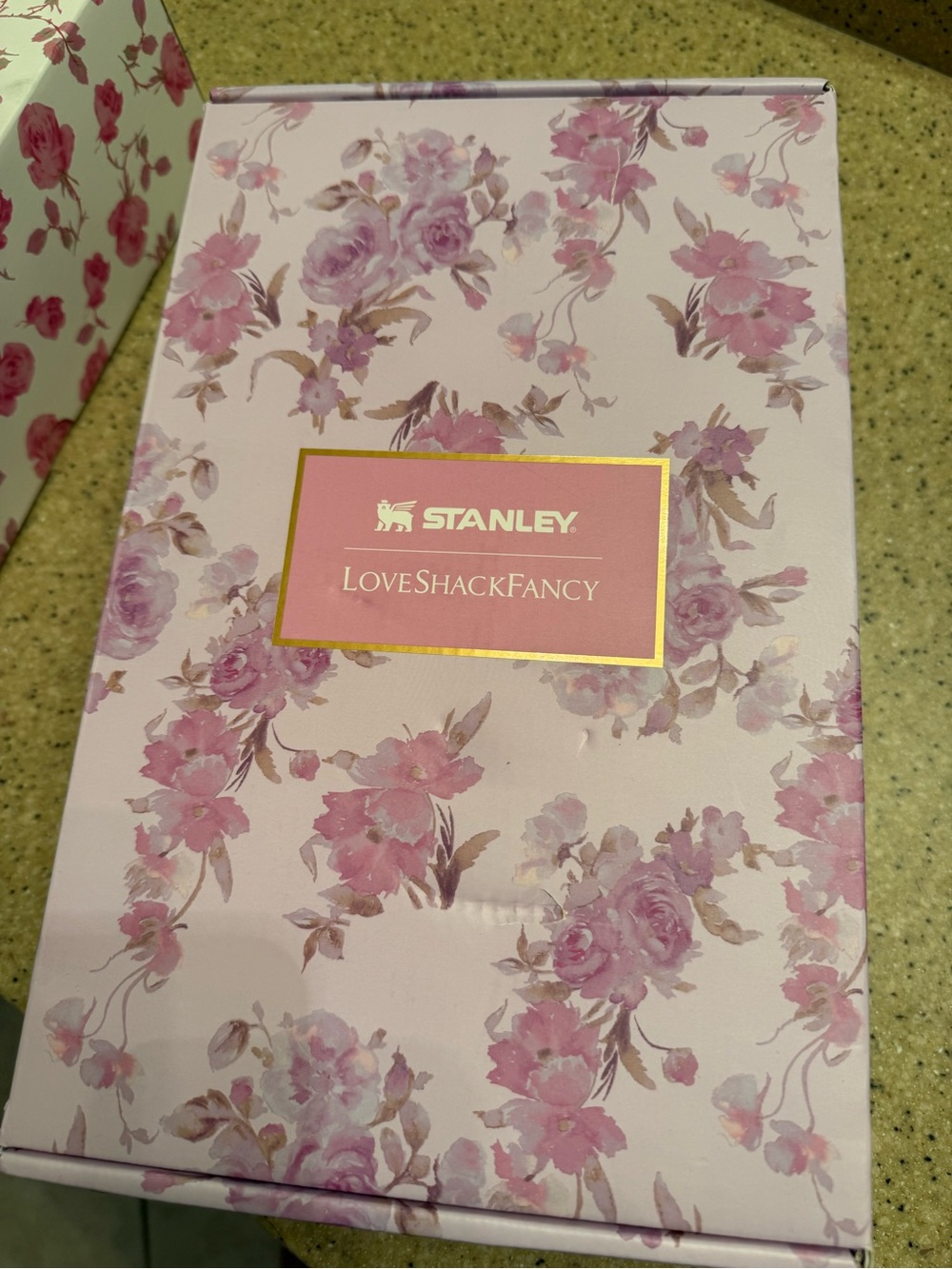 Loveshackfancy Stanley BOX only empty box purple lavender floral